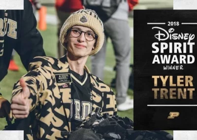 Tyler Trent Disney Spirit Award Winner